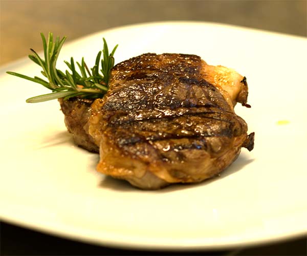 Filetto preparato dalla cucina di Al Chiaro di Luna